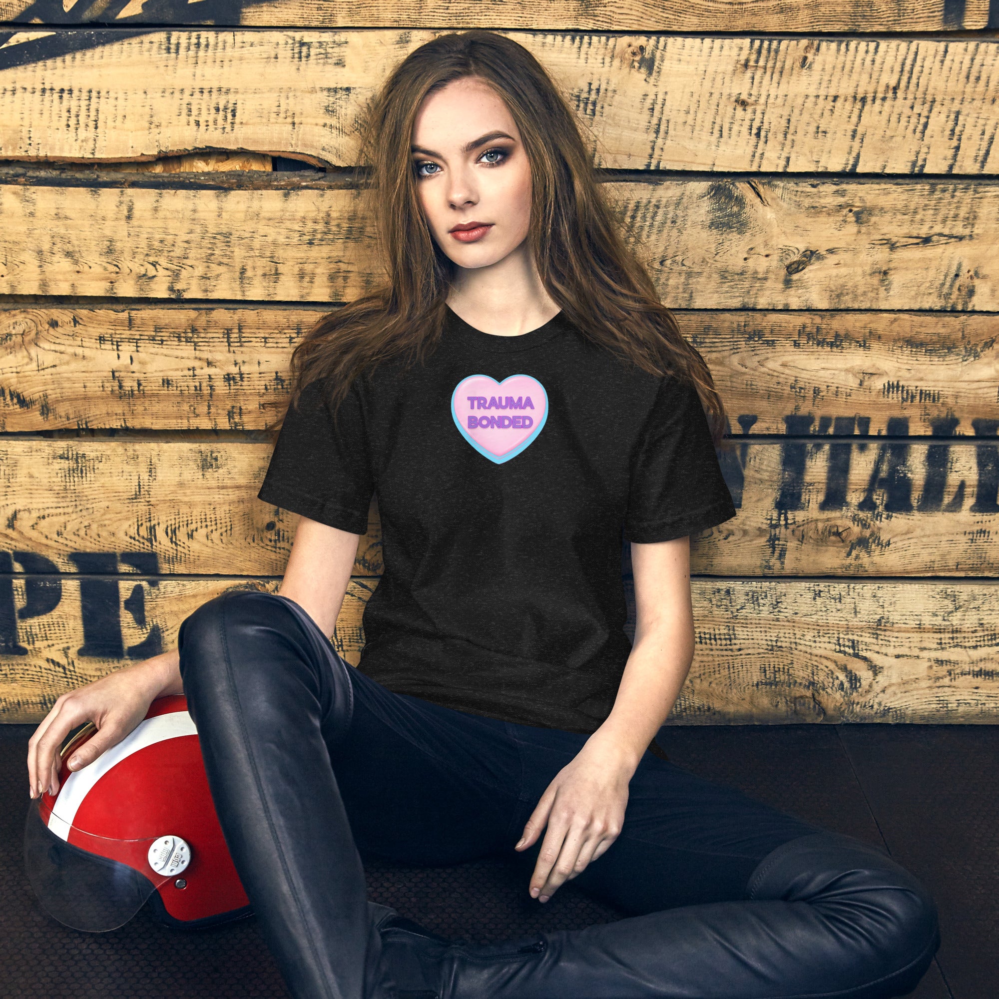 Conversation Heart Shirt: Trauma Bonded