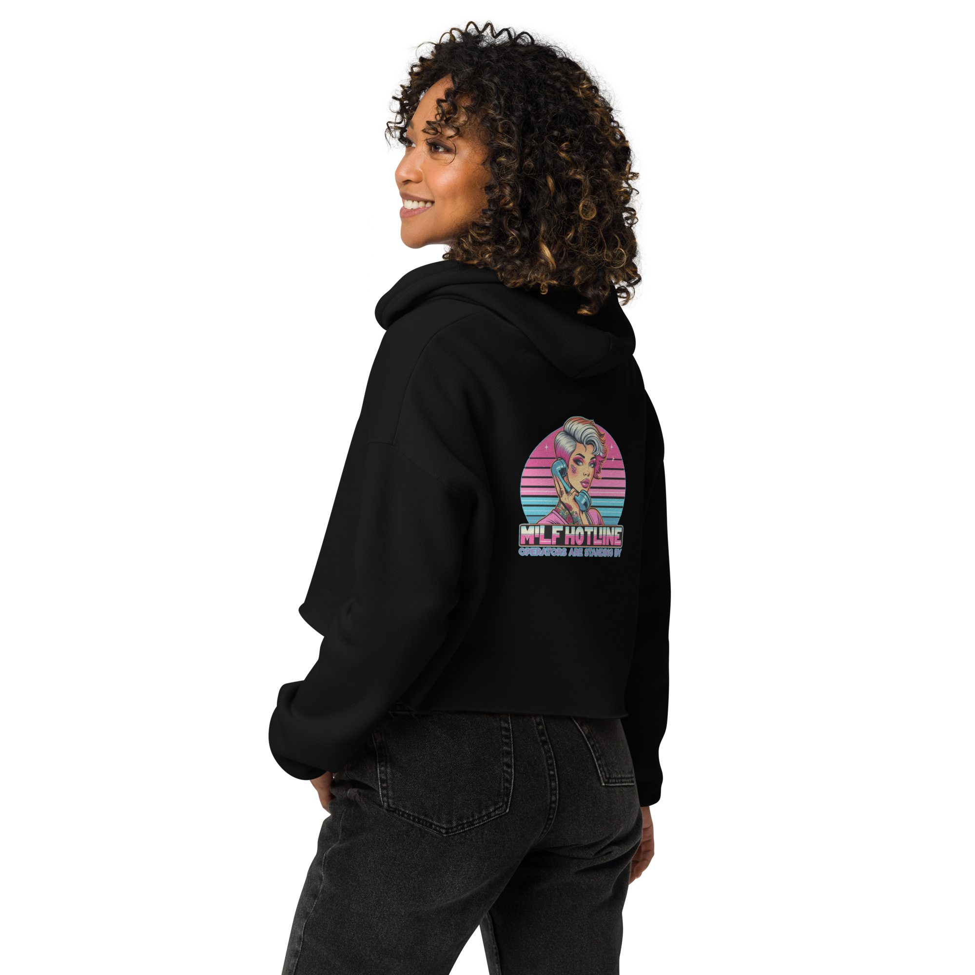 OPERATOR Crop Hoodie