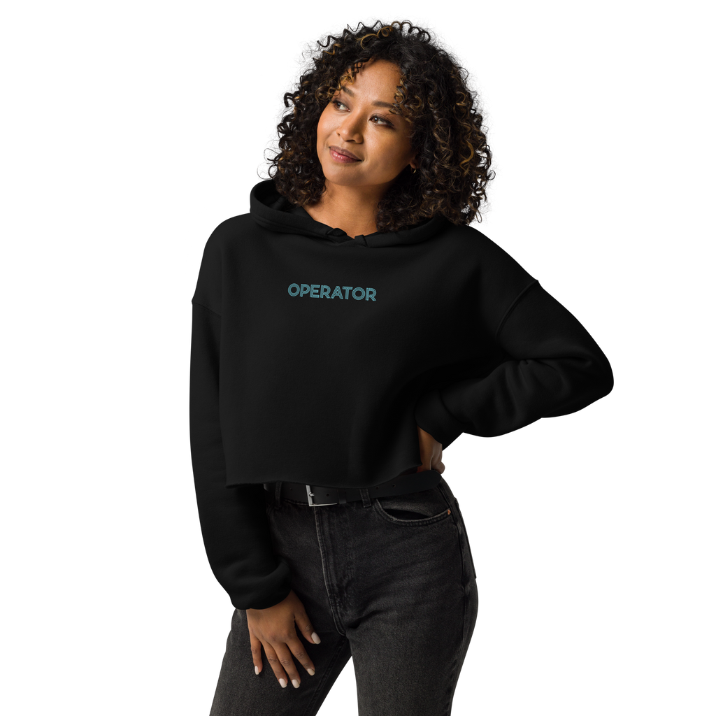 OPERATOR Crop Hoodie